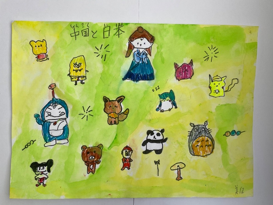 日中人気なキャラクター
